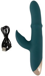 Thumping Rabbit Vibrator with Moving Ring