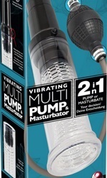 Vibrating Multi Pump & Masturbator