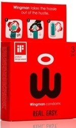 Wingman Condoms, 3 kpl