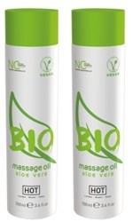 BIO aloe vera -hierontaöljy, 100 ml