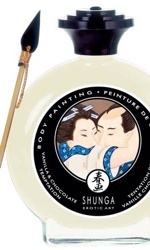 Shunga Valkosuklaa & Vanilja -vartalomaali, 100 ml