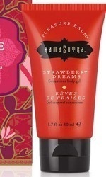 Kama Sutra Pleasure Balm, mansikka, 50 ml