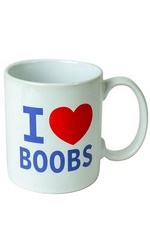 I Love Boobs -muki