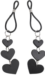 Heart Nipple Ties, 2 kpl