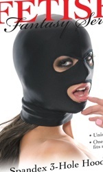 Spandex 3-hole hood