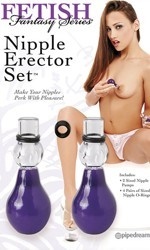 Fetish Fantasy Nipple Erector Set, lila